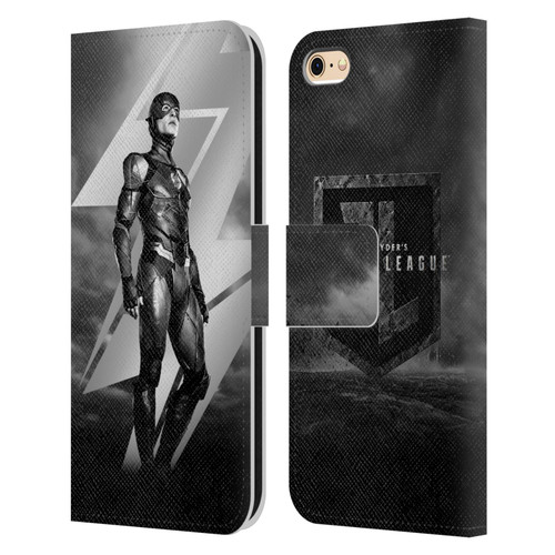 Zack Snyder's Justice League Snyder Cut Character Art Flash Leather Book Wallet Case Cover For Apple iPhone 6 / iPhone 6s