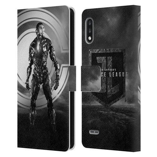 Zack Snyder's Justice League Snyder Cut Character Art Cyborg Leather Book Wallet Case Cover For LG K22