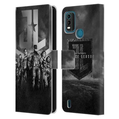 Zack Snyder's Justice League Snyder Cut Character Art Group Logo Leather Book Wallet Case Cover For Nokia G11 Plus