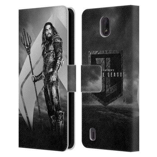 Zack Snyder's Justice League Snyder Cut Character Art Aquaman Leather Book Wallet Case Cover For Nokia C01 Plus/C1 2nd Edition