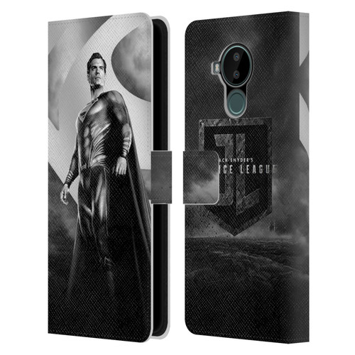 Zack Snyder's Justice League Snyder Cut Character Art Superman Leather Book Wallet Case Cover For Nokia C30