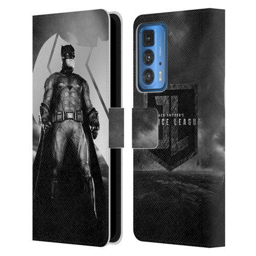 Zack Snyder's Justice League Snyder Cut Character Art Batman Leather Book Wallet Case Cover For Motorola Edge 20 Pro