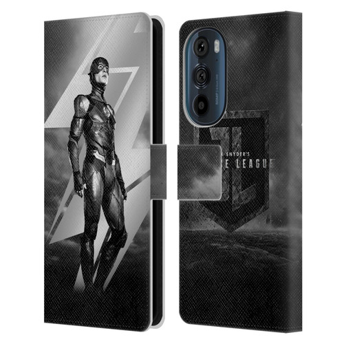 Zack Snyder's Justice League Snyder Cut Character Art Flash Leather Book Wallet Case Cover For Motorola Edge 30