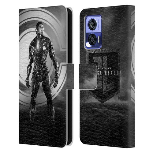 Zack Snyder's Justice League Snyder Cut Character Art Cyborg Leather Book Wallet Case Cover For Motorola Edge 30 Neo 5G