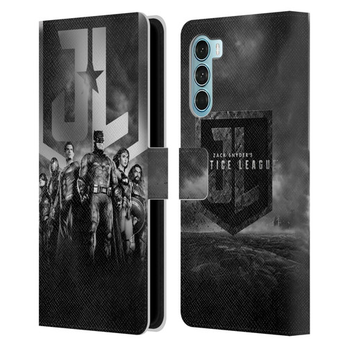 Zack Snyder's Justice League Snyder Cut Character Art Group Logo Leather Book Wallet Case Cover For Motorola Edge S30 / Moto G200 5G
