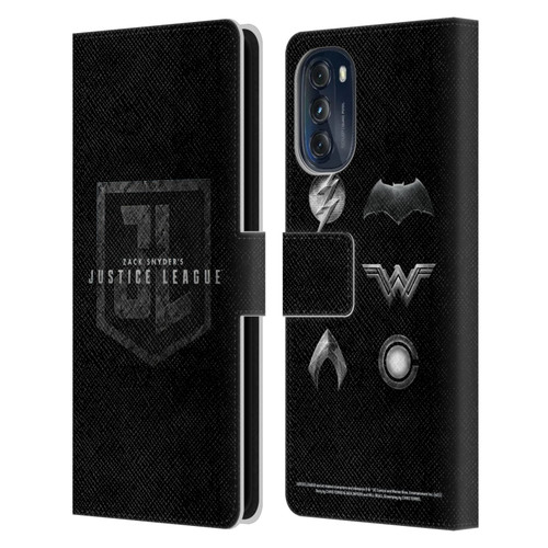 Zack Snyder's Justice League Snyder Cut Character Art Logo Leather Book Wallet Case Cover For Motorola Moto G (2022)