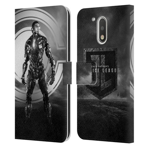 Zack Snyder's Justice League Snyder Cut Character Art Cyborg Leather Book Wallet Case Cover For Motorola Moto G41