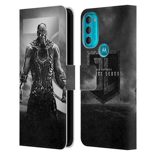 Zack Snyder's Justice League Snyder Cut Character Art Darkseid Leather Book Wallet Case Cover For Motorola Moto G71 5G