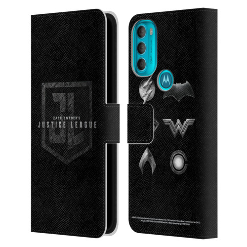 Zack Snyder's Justice League Snyder Cut Character Art Logo Leather Book Wallet Case Cover For Motorola Moto G71 5G