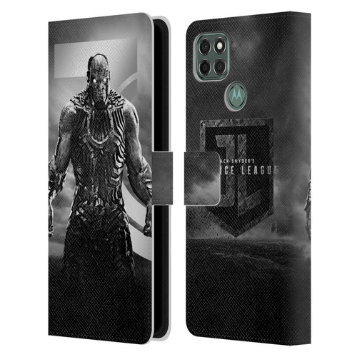 Zack Snyder's Justice League Snyder Cut Character Art Darkseid Leather Book Wallet Case Cover For Motorola Moto G9 Power