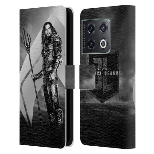 Zack Snyder's Justice League Snyder Cut Character Art Aquaman Leather Book Wallet Case Cover For OnePlus 10 Pro