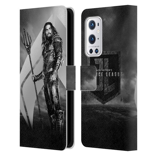 Zack Snyder's Justice League Snyder Cut Character Art Aquaman Leather Book Wallet Case Cover For OnePlus 9 Pro