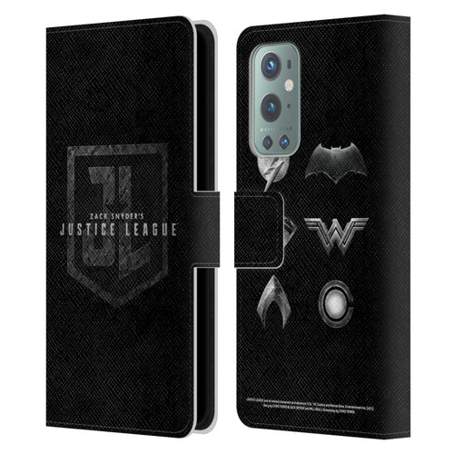 Zack Snyder's Justice League Snyder Cut Character Art Logo Leather Book Wallet Case Cover For OnePlus 9