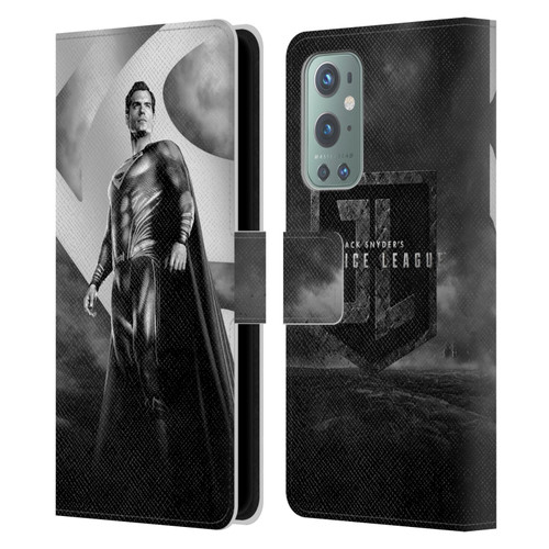 Zack Snyder's Justice League Snyder Cut Character Art Superman Leather Book Wallet Case Cover For OnePlus 9