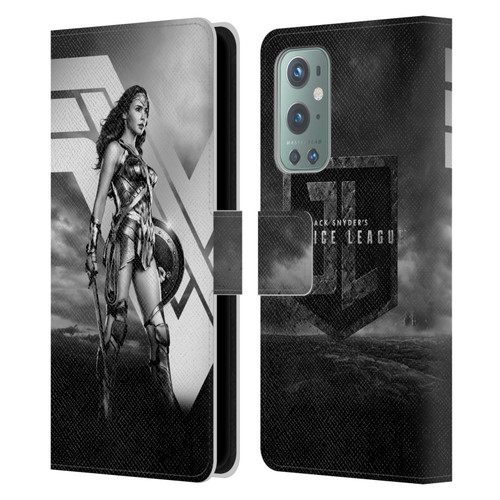 Zack Snyder's Justice League Snyder Cut Character Art Wonder Woman Leather Book Wallet Case Cover For OnePlus 9