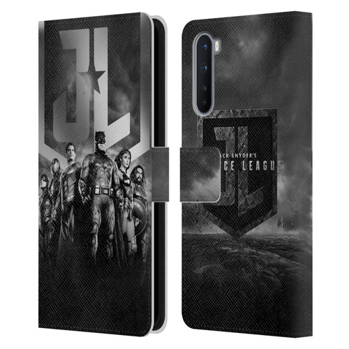 Zack Snyder's Justice League Snyder Cut Character Art Group Logo Leather Book Wallet Case Cover For OnePlus Nord 5G