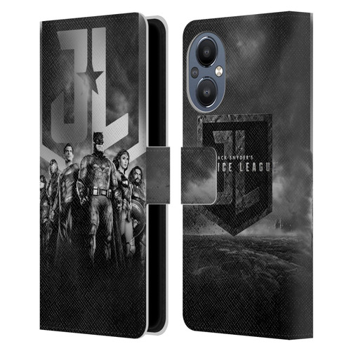 Zack Snyder's Justice League Snyder Cut Character Art Group Logo Leather Book Wallet Case Cover For OnePlus Nord N20 5G