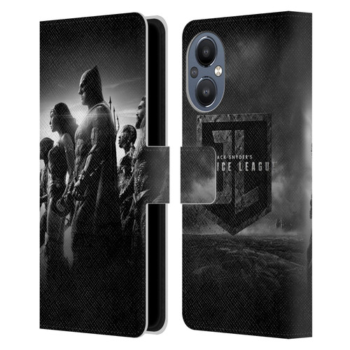 Zack Snyder's Justice League Snyder Cut Character Art Group Leather Book Wallet Case Cover For OnePlus Nord N20 5G