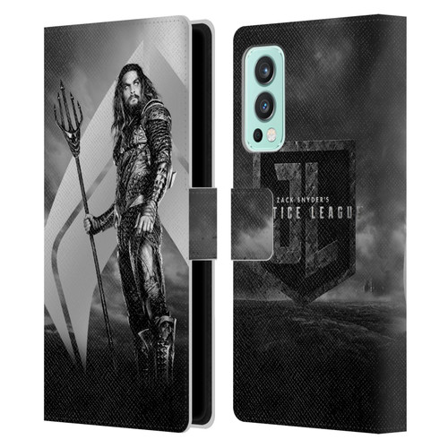 Zack Snyder's Justice League Snyder Cut Character Art Aquaman Leather Book Wallet Case Cover For OnePlus Nord 2 5G