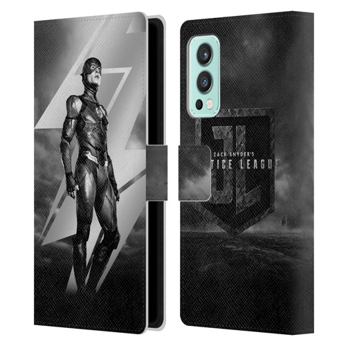 Zack Snyder's Justice League Snyder Cut Character Art Flash Leather Book Wallet Case Cover For OnePlus Nord 2 5G