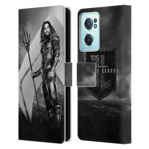 Zack Snyder's Justice League Snyder Cut Character Art Aquaman Leather Book Wallet Case Cover For OnePlus Nord CE 2 5G