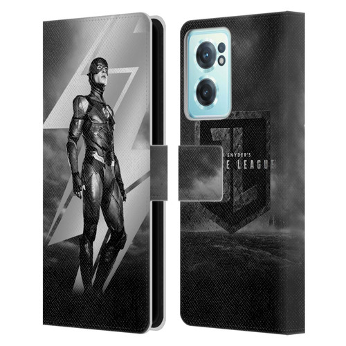 Zack Snyder's Justice League Snyder Cut Character Art Flash Leather Book Wallet Case Cover For OnePlus Nord CE 2 5G