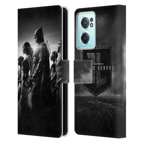 Zack Snyder's Justice League Snyder Cut Character Art Group Leather Book Wallet Case Cover For OnePlus Nord CE 2 5G