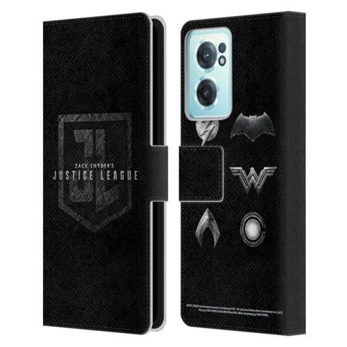 Zack Snyder's Justice League Snyder Cut Character Art Logo Leather Book Wallet Case Cover For OnePlus Nord CE 2 5G