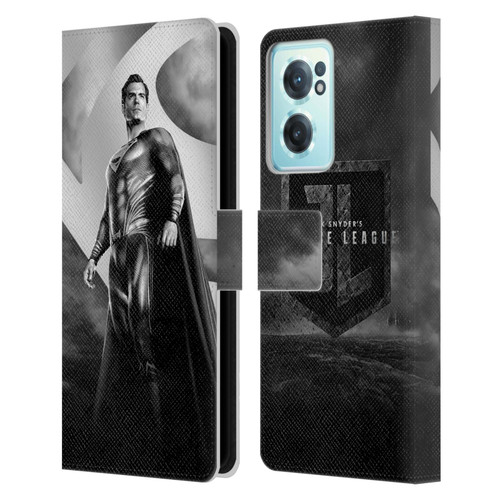 Zack Snyder's Justice League Snyder Cut Character Art Superman Leather Book Wallet Case Cover For OnePlus Nord CE 2 5G