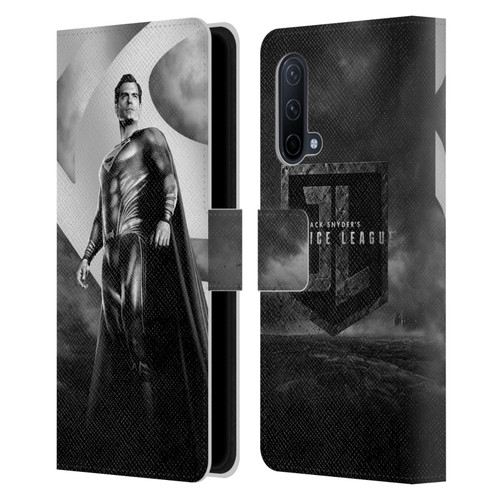 Zack Snyder's Justice League Snyder Cut Character Art Superman Leather Book Wallet Case Cover For OnePlus Nord CE 5G