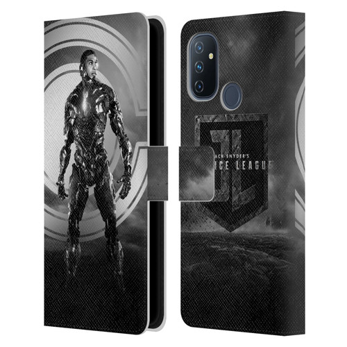 Zack Snyder's Justice League Snyder Cut Character Art Cyborg Leather Book Wallet Case Cover For OnePlus Nord N100