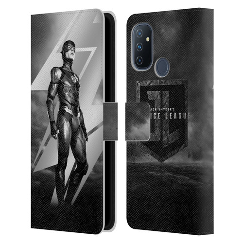 Zack Snyder's Justice League Snyder Cut Character Art Flash Leather Book Wallet Case Cover For OnePlus Nord N100