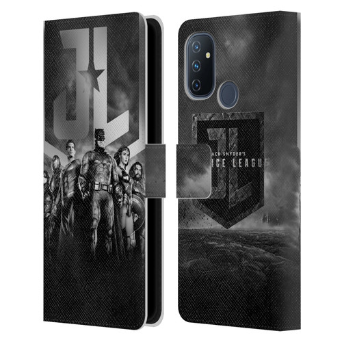 Zack Snyder's Justice League Snyder Cut Character Art Group Logo Leather Book Wallet Case Cover For OnePlus Nord N100