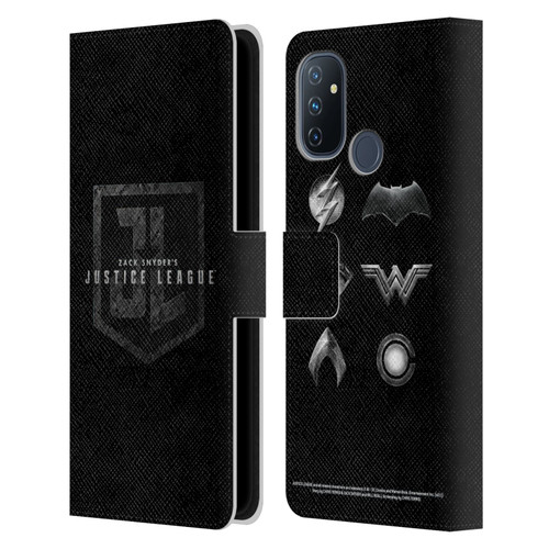 Zack Snyder's Justice League Snyder Cut Character Art Logo Leather Book Wallet Case Cover For OnePlus Nord N100