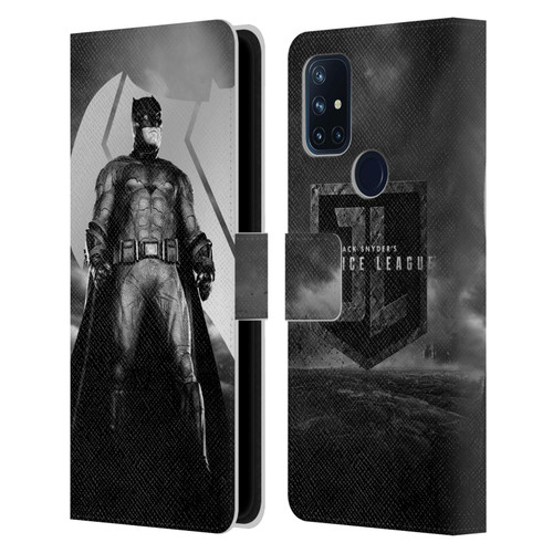 Zack Snyder's Justice League Snyder Cut Character Art Batman Leather Book Wallet Case Cover For OnePlus Nord N10 5G