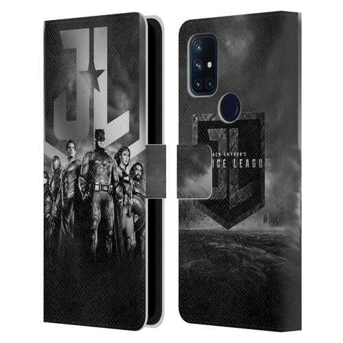 Zack Snyder's Justice League Snyder Cut Character Art Group Logo Leather Book Wallet Case Cover For OnePlus Nord N10 5G