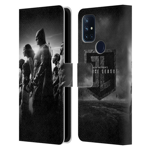 Zack Snyder's Justice League Snyder Cut Character Art Group Leather Book Wallet Case Cover For OnePlus Nord N10 5G