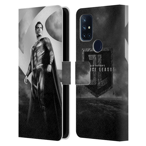 Zack Snyder's Justice League Snyder Cut Character Art Superman Leather Book Wallet Case Cover For OnePlus Nord N10 5G