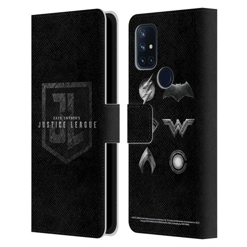 Zack Snyder's Justice League Snyder Cut Character Art Logo Leather Book Wallet Case Cover For OnePlus Nord N10 5G