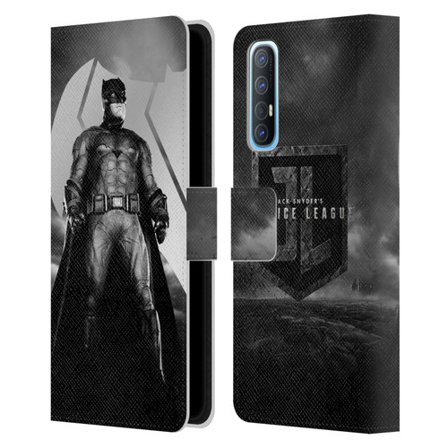 Zack Snyder's Justice League Snyder Cut Character Art Batman Leather Book Wallet Case Cover For OPPO Find X2 Neo 5G