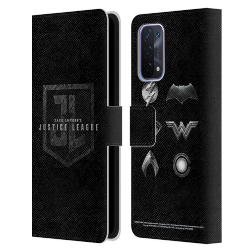 Zack Snyder's Justice League Snyder Cut Character Art Logo Leather Book Wallet Case Cover For OPPO A54 5G