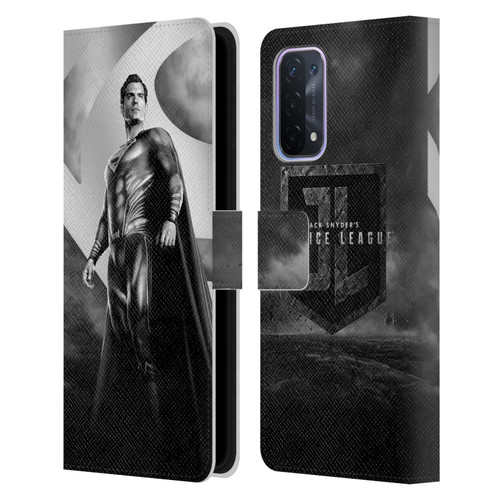 Zack Snyder's Justice League Snyder Cut Character Art Superman Leather Book Wallet Case Cover For OPPO A54 5G