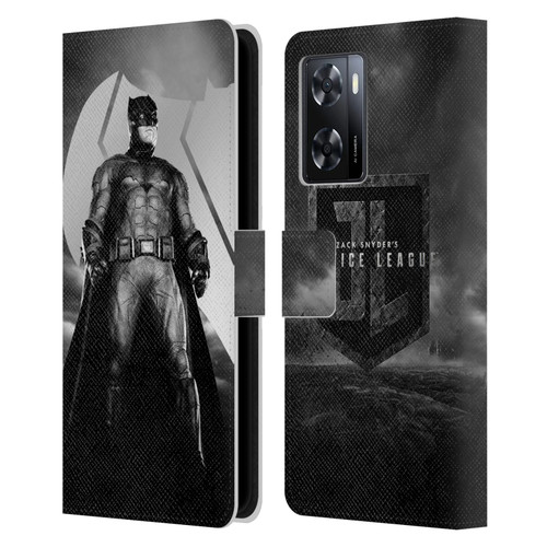 Zack Snyder's Justice League Snyder Cut Character Art Batman Leather Book Wallet Case Cover For OPPO A57s