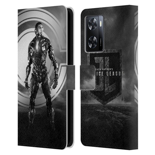 Zack Snyder's Justice League Snyder Cut Character Art Cyborg Leather Book Wallet Case Cover For OPPO A57s