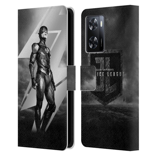 Zack Snyder's Justice League Snyder Cut Character Art Flash Leather Book Wallet Case Cover For OPPO A57s