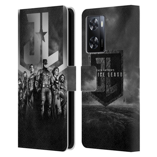 Zack Snyder's Justice League Snyder Cut Character Art Group Logo Leather Book Wallet Case Cover For OPPO A57s