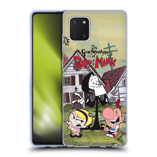 The Grim Adventures of Billy & Mandy Graphics Poster Soft Gel Case for Samsung Galaxy Note10 Lite