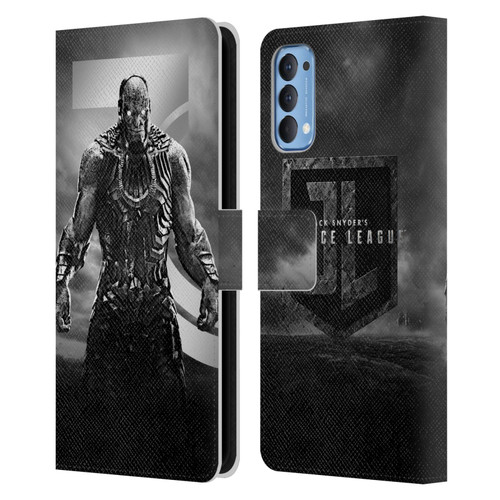 Zack Snyder's Justice League Snyder Cut Character Art Darkseid Leather Book Wallet Case Cover For OPPO Reno 4 5G