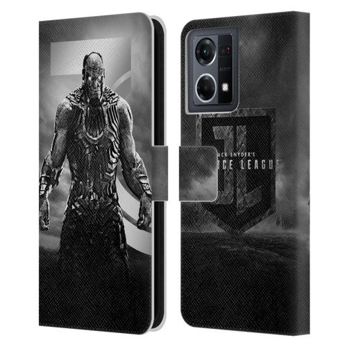 Zack Snyder's Justice League Snyder Cut Character Art Darkseid Leather Book Wallet Case Cover For OPPO Reno8 4G