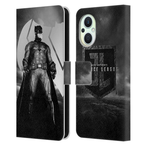 Zack Snyder's Justice League Snyder Cut Character Art Batman Leather Book Wallet Case Cover For OPPO Reno8 Lite